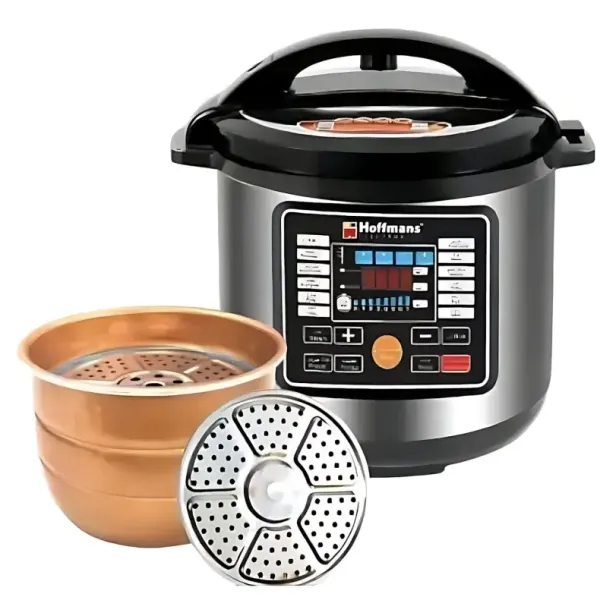 Мультиварка Hoffmans HM-720 2000 Вт 12 л • Электрическая мультиварка с антипригарной чашей и автоматическими программами приготовления