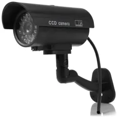Муляж камери KAR249 160 × 80 × 73 мм чорний • Фальш камера CCTV KAR249 з датчиком руху та LED-індикатором для імітації відеоспостереження Муляж камери KAR249 160 × 80 × 73 мм чорний • Фальш камера CCTV KAR249 з датчиком руху та LED-індикатором для імітації відеоспостереження