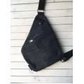 Мужская сумка Cross Body / Сумка Мессенджер Fino(черный) PR4