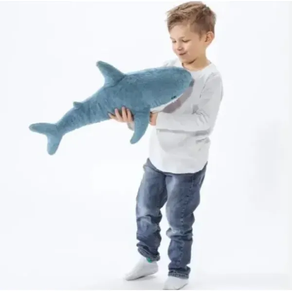 Мягкая игрушка Акула 45см ∙ Детская плюшевая игрушка-обнимашка Акула