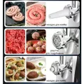 Мясорубка DOMOTEC MS-2028 4500 Вт • Электрическая мясорубка DOMOTEC MS-2028 3в1 с реверсом, овощерезкой и соковыжималкой