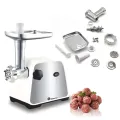 Мясорубка DOMOTEC MS-2028 4500 Вт • Электрическая мясорубка DOMOTEC MS-2028 3в1 с реверсом, овощерезкой и соковыжималкой