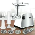 Мясорубка DOMOTEC MS-2028 4500 Вт • Электрическая мясорубка DOMOTEC MS-2028 3в1 с реверсом, овощерезкой и соковыжималкой