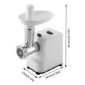 Мясорубка Domotec R3391 с насадкой для колбасных изделий, 2000 Вт