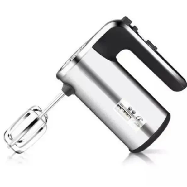 Миксер ручной кухонный DOMOTEC MS-R-6693 600W для взбивания и смешивания • Электрический миксер DOMOTEC MS-R-6693 с насадками для теста и крема