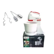 Миксер ручной c чашей 2 л 7 скоростей насадки для взбивания, замеса теста RAINBERG RB-1005 500 Вт