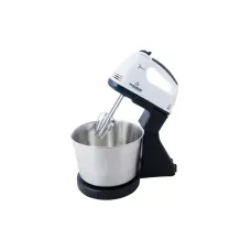 Миксер ручной/стационарный 2 насадки с чашей 7 скоростей Crownberg CB 7321 300 Вт