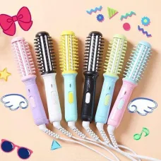Мини расческа утюжок - выпрямитель для завивки и выпрямления волос | Керамика турмалин | hair curly mini CG24