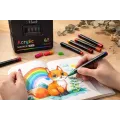 Набор акрилово-акварельных маркеров Acrylic MAP-14 • Маркеры для рисования, творчества, скетчинга и декоративной росписи