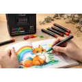 Набор акрилово-акварельных маркеров Acrylic MAP-16 • Маркеры для рисования, творчества, скетчинга и декоративной росписи
