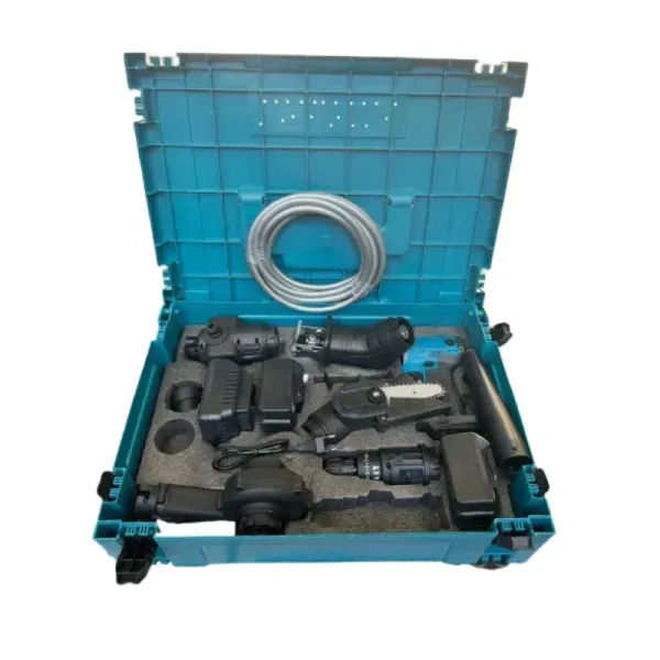 Набор аккумуляторного инструмента 5 в 1 со сменными насадками • Аккумуляторный набор инструментов COMBO SET с кейсом