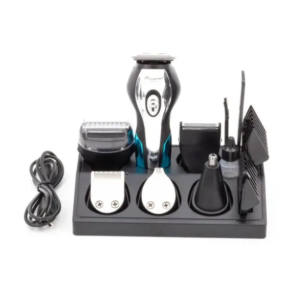 Набор для стрижки Gemei GM-562 10 в 1 Машинка - триммер с насадками