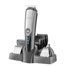 Набор для стрижки VGR V-105 USB 5 в 1 Машинка с насадками и зарядной док-станцией