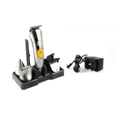 Набор для стрижки волос и бороды Gemei GM 580 4 в 1 Электробритва триммер - машинка