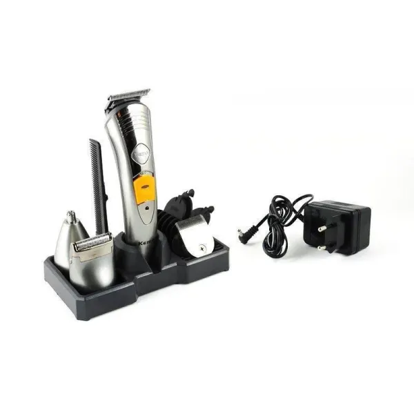 Набор для стрижки волос и бороды Gemei GM 580 4 в 1 Электробритва триммер - машинка