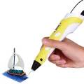 Набор для творчества 3Д ручка 3D Pen-6 c LCD дисплеем + графический планшет + трафареты + 100 м пластика в комплекте