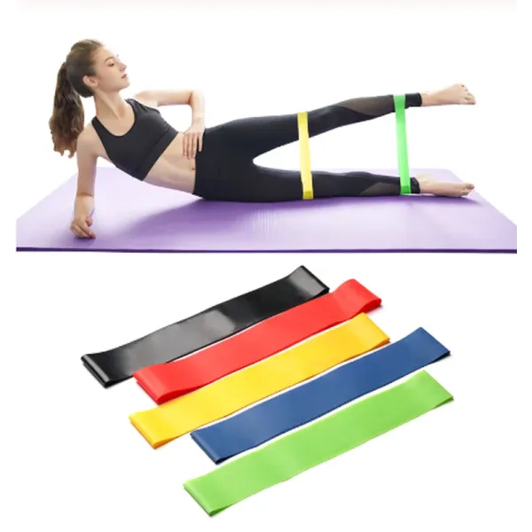 Набор фитнес резинок для кроссфита, 5 шт | Спортивные резинки для фитнеса