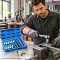 Набор головок New Tools DT-454 34 предмета • Набор торцевых головок New Tools DT-454 Torx и E-Torx 3/8″ в кейсе