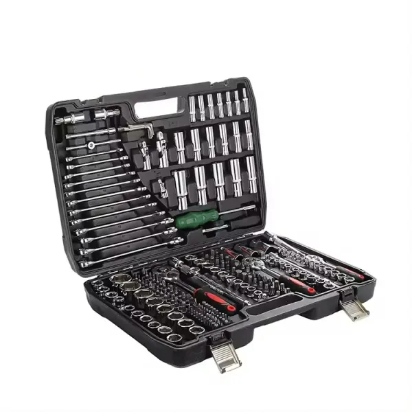 Набор инструментов 216 предметов в кейсе · Универсальный набор ключей, головок, трещеток, бит для дома, гаража, авто