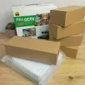 Набор камер видеонаблюдения DVR белый • Комплект Full CCTV AHD 1080P с регистратором для дома, офиса, склада, магазина и участка