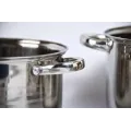 Набор кастрюль UNIQUE UN-5031 • Кастрюли из нержавеющей стали с капсульным дном 2,1 л, 2,9 л, 3,9 л