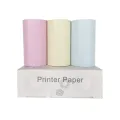 Набор цветной термобумаги для печати портативного принтера, 3 рулона · Бумага для детского термопринтера