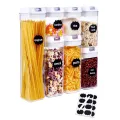 Набор контейнеров для хранения еды, сыпучих и круп FOOD Storage Container Set ∙ 7 емкостей с герметичными крышками