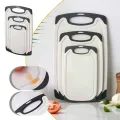 Набір кухонних дощок 3в1 • Комплект обробних дощок різних розмірів для кухні нарізання овочів м’яса фруктів та приготування страв