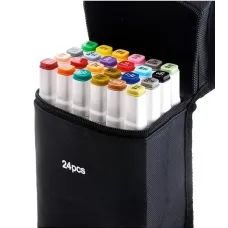 Набор маркеров для рисования на спиртовой основе Touch 24 шт./ Скетч маркеры для творчества и скетчинга