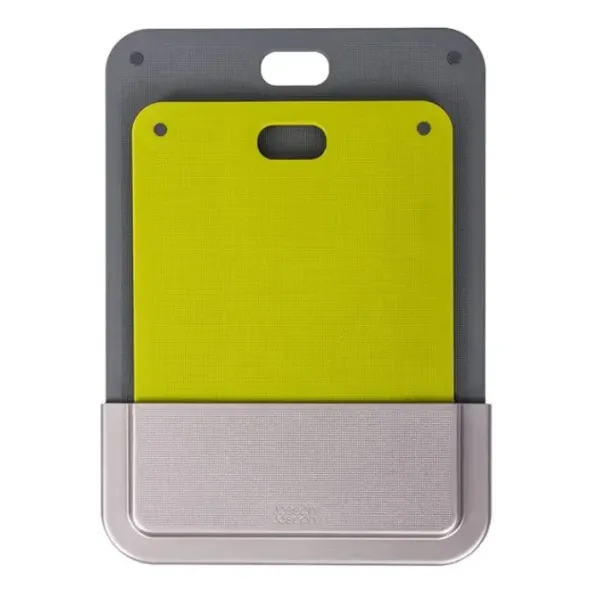 Набор разделочных досок Joseph Joseph DoorStore в подвесном кармане для хранения ∙ Кухонная доска, комплект из 2 шт.