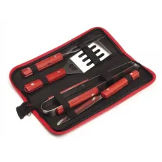 Набор приборов для гриля и барбекю BBQ Barbecue Set, 4 предмета в чехле