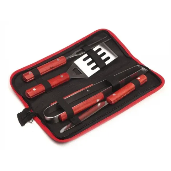 Набор приборов для гриля и барбекю BBQ Barbecue Set, 4 предмета в чехле