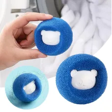 Набор спонжей - мячиков для стирки 5 шт в комплекте · Губки для очищения тканей от шерсти и волос в стиральной машине