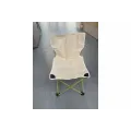 Набор туристической мебели бежевый 1+4 • Складной стол 120х55х50 см и 4 складных стула 38х38х64 см для пикника, кемпинга, дачи и рыбалки