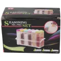 Набор емкостей для специй Seasoning Six Piece Set, 6 баночек ∙ Кухонный набор - спецовница на подставке ∙ Экопластик