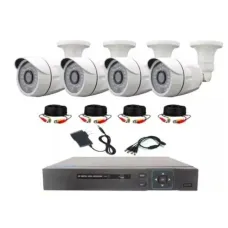 Набор камер видеонаблюдения AHD KIT 4CH / Система видео наблюдения 4 камеры Набор камер видеонаблюдения AHD KIT 4CH / Система видео наблюдения 4 камеры