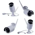 Набор наружного видеонаблюдения (4 беспроводные камеры + сетевой видеорегистратор) 5G Kit WiFi 4ch NVR/DVR PR5