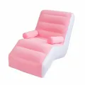 Надувной диван – кресло с подлокотниками Inflatable Sofa · Портативное складное кресло для дома, дачи, туризма и отдыха, 140х85х80 см