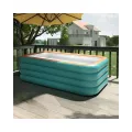 Надувний сімейний басейн Pool 210×145×56 см KAR108 • Простора літня зона для дітей та дорослих з швидким надуванням