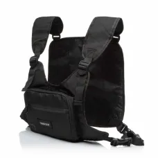 Нагрудная сумка TOUGH SLHS мужская через плечо ∙ Тактическая сумка-жилет с регулируемыми ремнями, 2 отделениями и фронтальным карманом