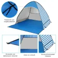 Палатка автоматическая пляжная Stripe 150 х 165 х 110 см · Самораскладывающаяся туристическая палатка с защитой от ультрафиолета Upf 50+ в чехле