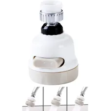 Насадка для крана - экономитель воды ∙ Гибкий кран аэратор с вращением на 360°