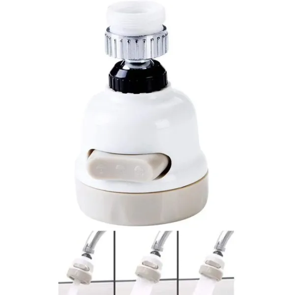 Насадка для крана - экономитель воды ∙ Гибкий кран аэратор с вращением на 360°