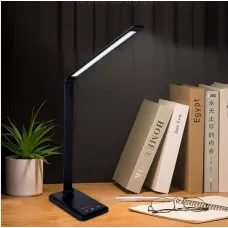 Умная настольная LED лампа НА-85 с аккумулятором, беспроводной зарядкой и сенсорным управлением · Лампа для рабочего стола с зарядкой Умная настольная LED лампа НА-85 с аккумулятором, беспроводной зарядкой и сенсорным управлением · Лампа для рабочего стола с зарядкой