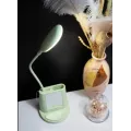 Умная настольная светодиодная лампа 3в1 со встроенным аккумулятором и PowerBank