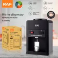 Настольный кулер для воды RAF R.11001 1000 Вт • Диспенсер с горячей и холодной водой, электронным охлаждением и верхней загрузкой бутыли