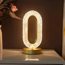 Настольный ночник – светильник с кристаллами Creatice Table Lamp · Аккумуляторная USB лампа