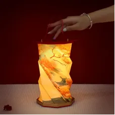 Настольный вращающийся светильник – ночник Rotating lamp USB с встроенным аккумулятором и сенсорным управлением Настольный вращающийся светильник – ночник Rotating lamp USB с встроенным аккумулятором и сенсорным управлением