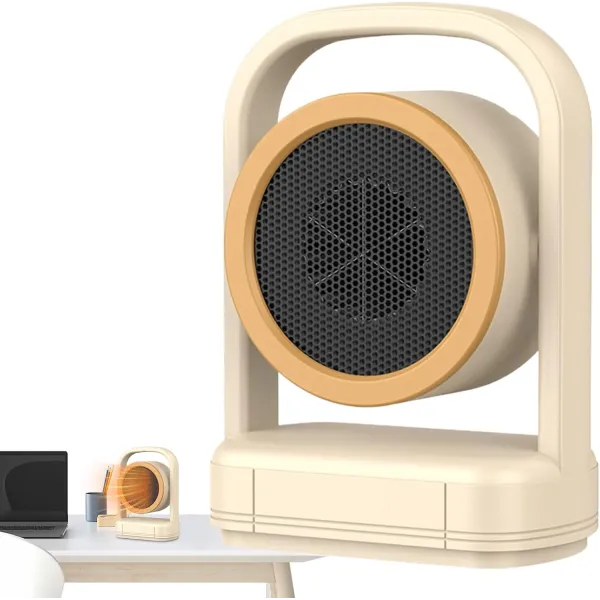 Настільний обігрівач Warm Winter Desktop Heater бежевий • Електричний мініобігрівач Warm Winter Desktop Heater для локального додаткового обігріву робочого столу, дому та офісу