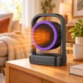 Настольный обогреватель Warm Winter Desktop Heater фиолетовый • Электрический мини-обогреватель Warm Winter Desktop Heater для дополнительного локального обогрева рабочего места, дома и офиса